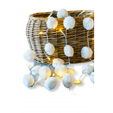 Ponpon Led Işık Zinciri